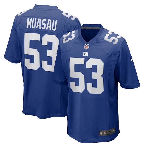 Darius Muasau New York Giants Nike Team Game Jersey -  Royal
