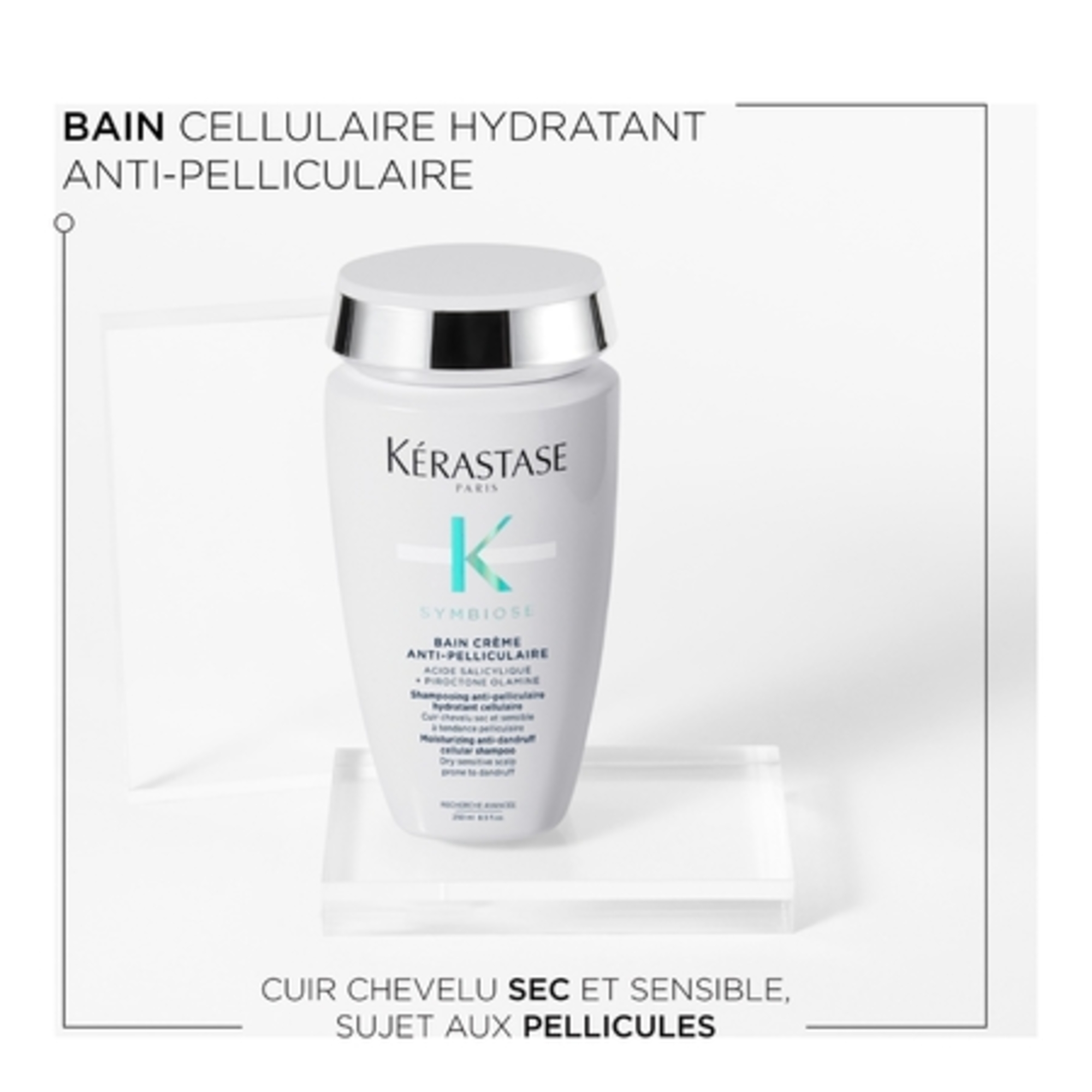 SYMBIOSEShampooing bain crème anti-pelliculaire