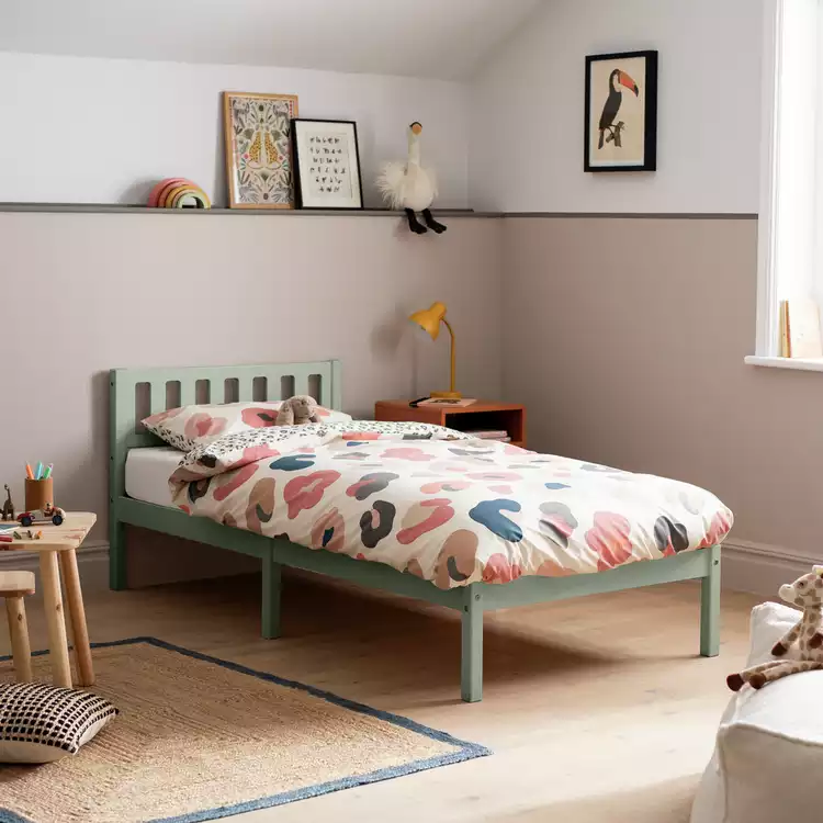 Habitat Kids Ronnie Single Bed - Green