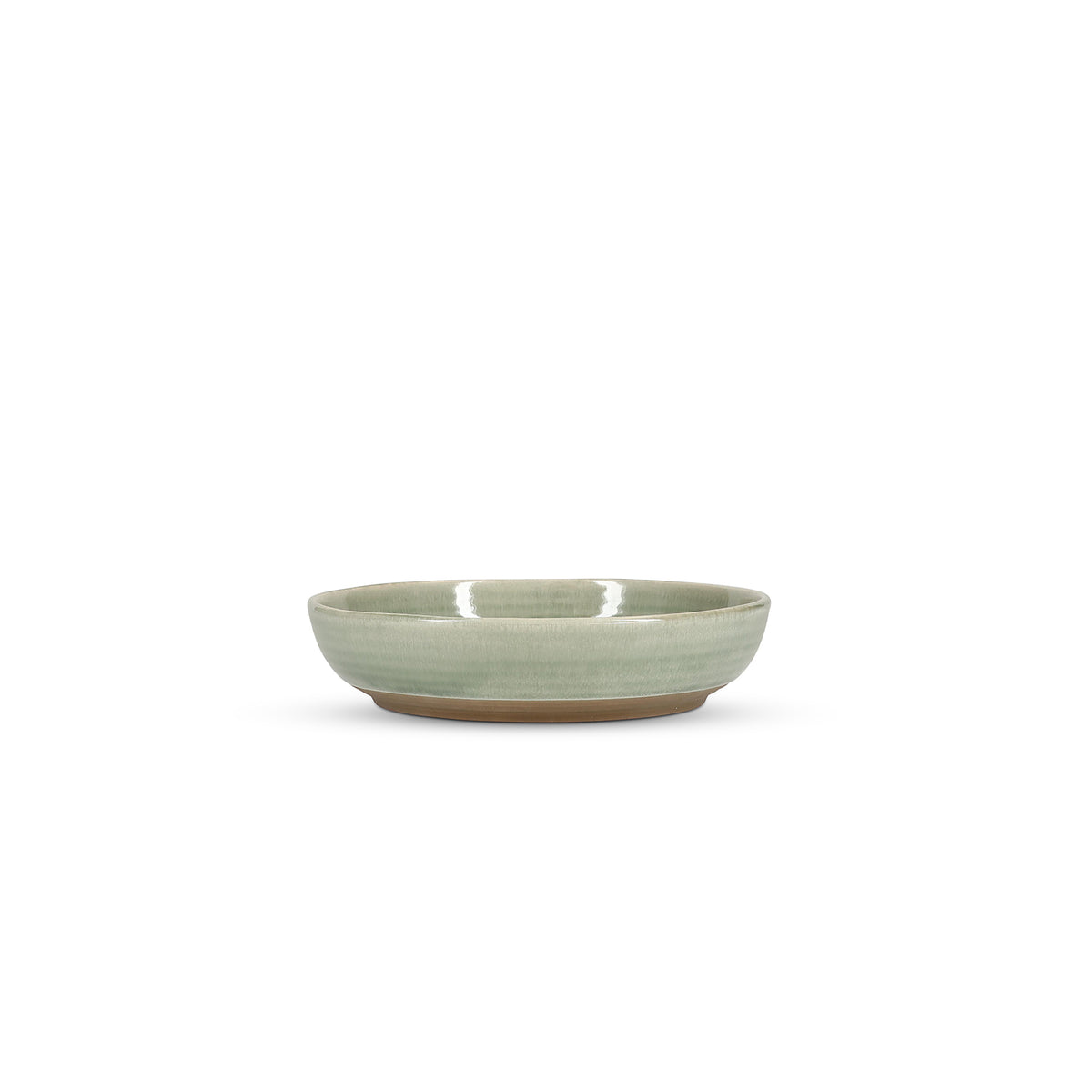 Salt & Pepper - Kom 23xH5cm groen Cameo - Set van 2