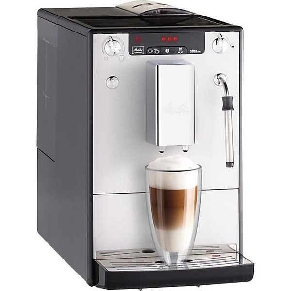 Machine a Café broyeur a Grain MELITTA Solo &Milk - Argent