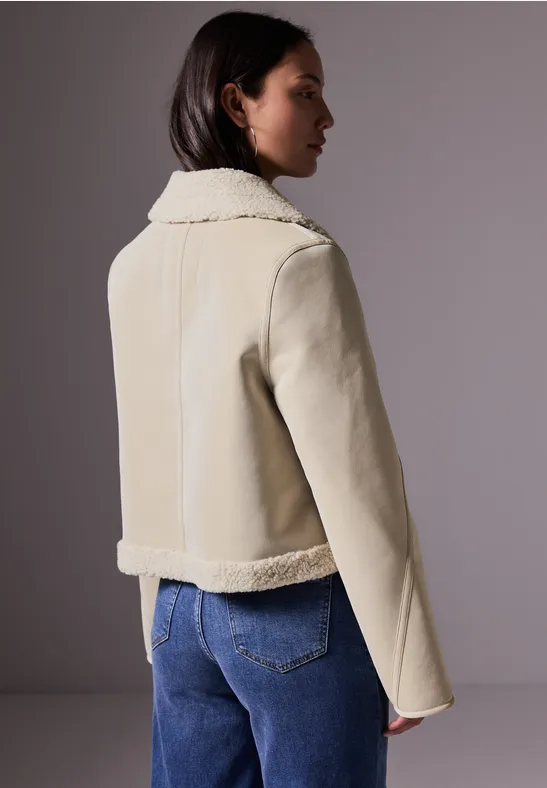 Faux Shearling Jacket