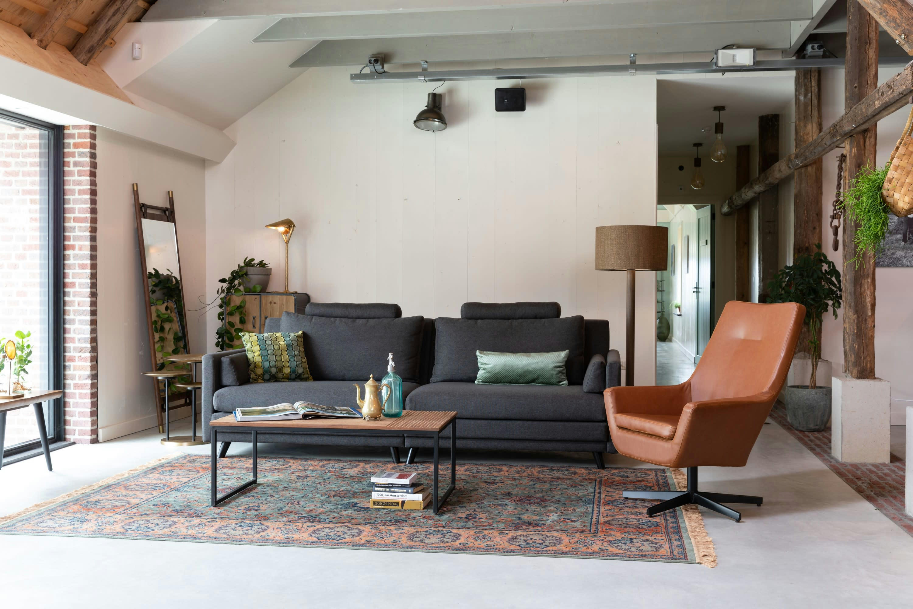 RANDI - Table basse en bois marron