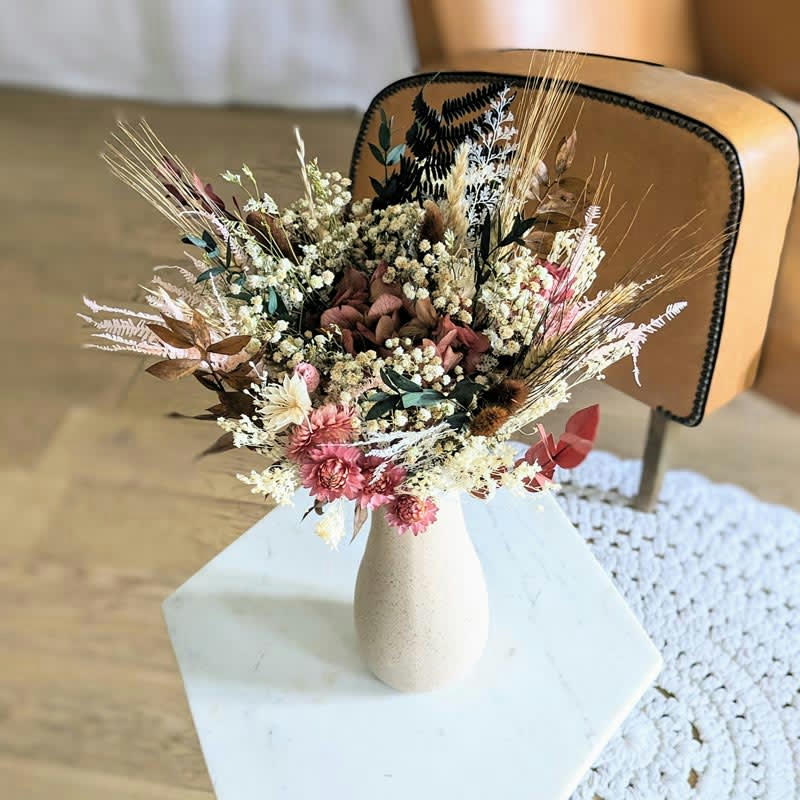 - Bouquet de fleurs séchées Manon Taille S