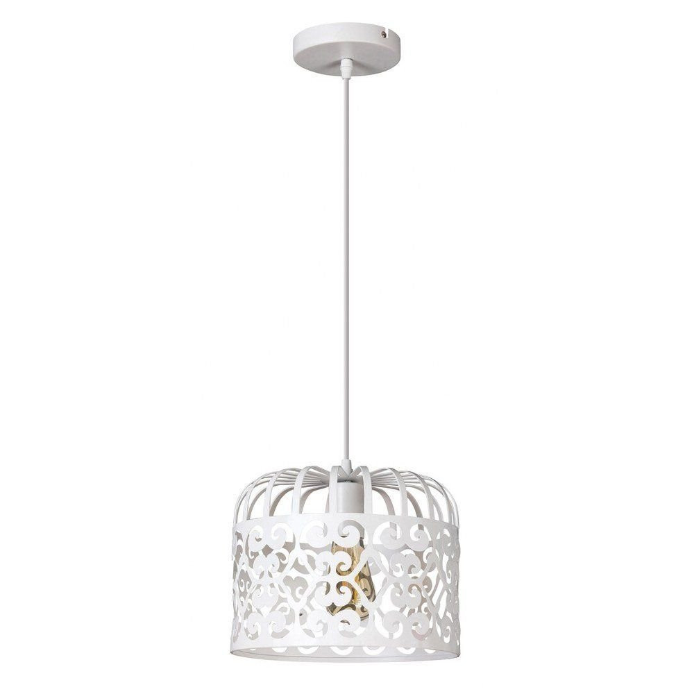 Lampa wisząca biała Alessandra 1xE27x60W wym: 120x26x26 cm Rabalux