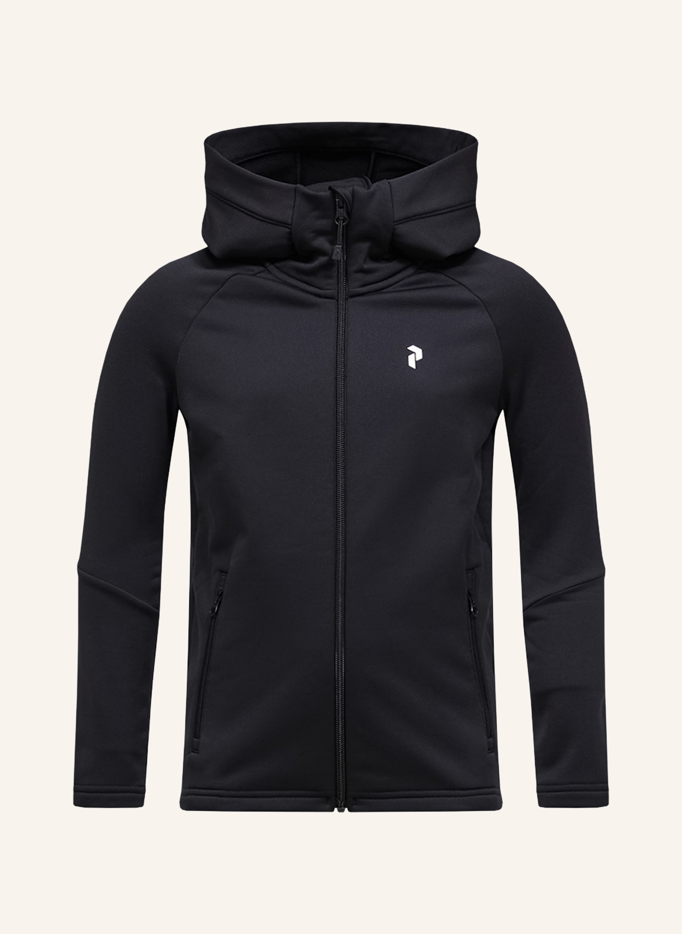 Peak Performance Jr Rider Essentials Midlayer Zip Hood Fleecejacke