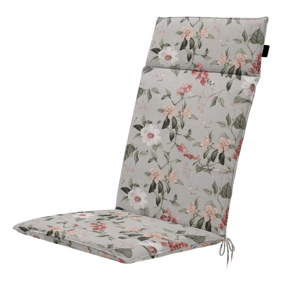 Madison - Tuintstoelkussen Hoge Rug Julliete - Multikleur - Set van 4