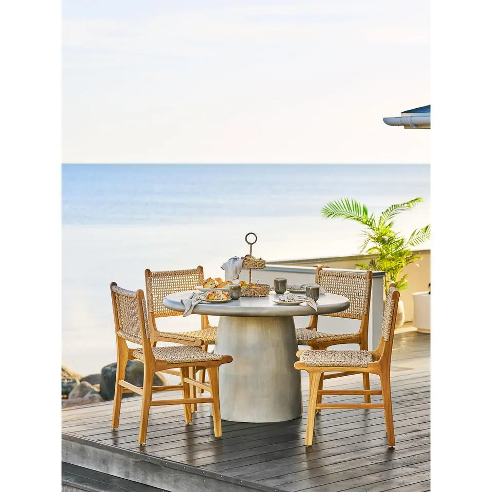 Eettafel Rond Grijs - &Oslash;120x75cm - Bonnet