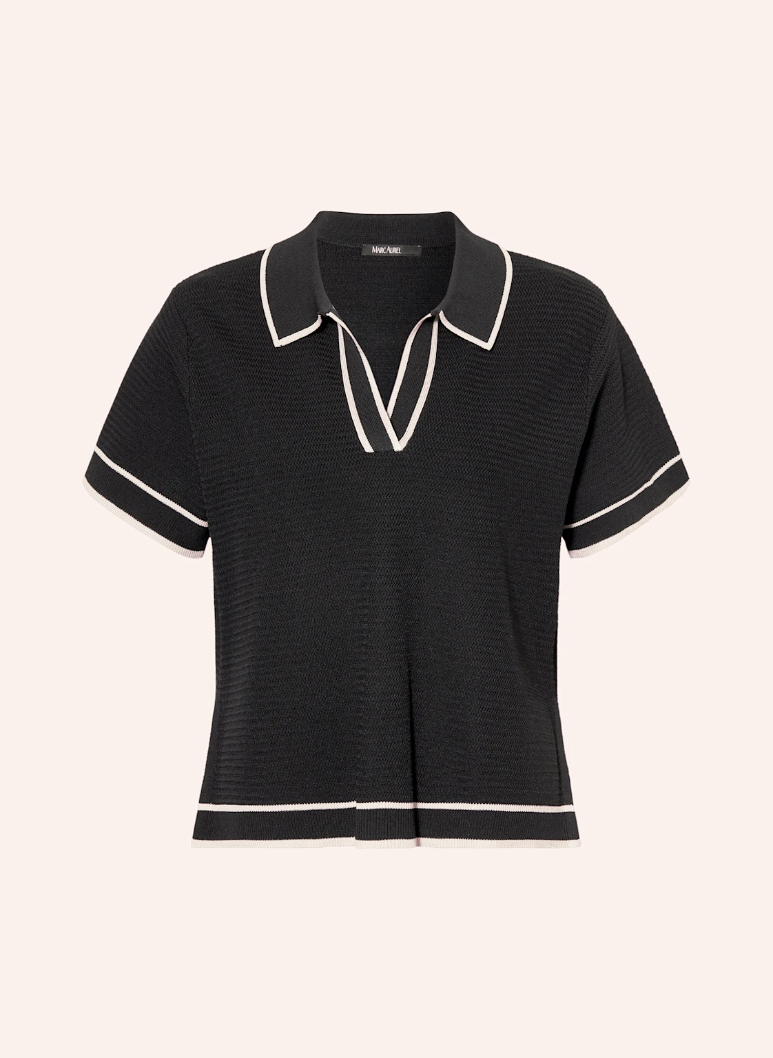 MARC AUREL Strick-Poloshirt