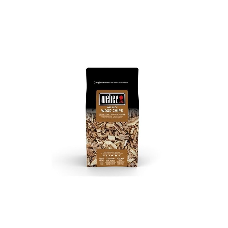 Copeaux de bois de fumage whiskey oak 0,7 kg WEBER