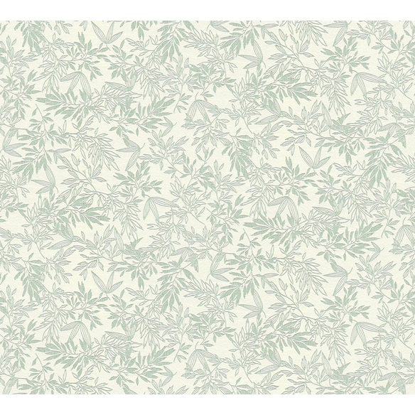 Vliestapete, BxL: 53 x 1005 cm, weiß/grün