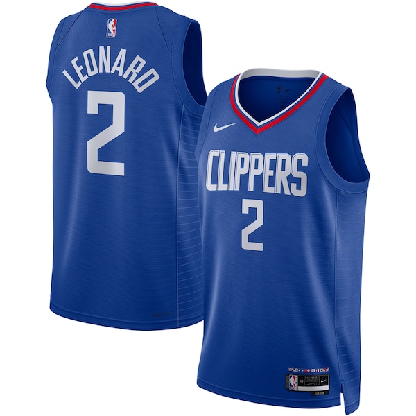 Kawhi Leonard LA Clippers Nike Unisex Swingman Jersey - Icon Edition - Royal/White