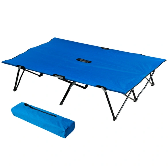 Campingbett, mit Tragetasche, LxBxH: 193 x 125 x 40 cm