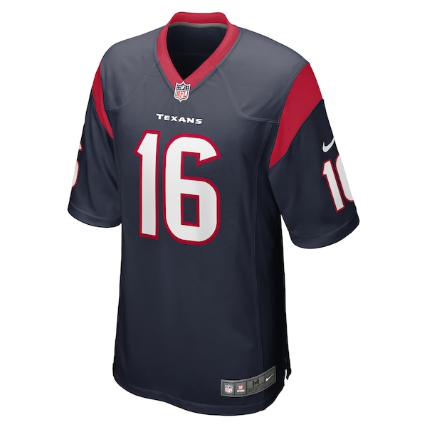 Ty Zentner Houston Texans Nike Team Game Jersey -  Navy