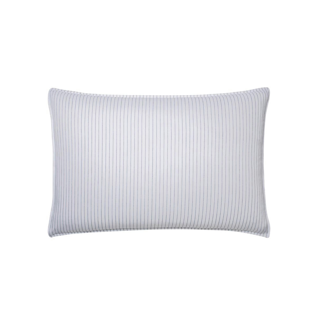 SILLAGE - Taie d'oreiller en bambou bleu 50x75