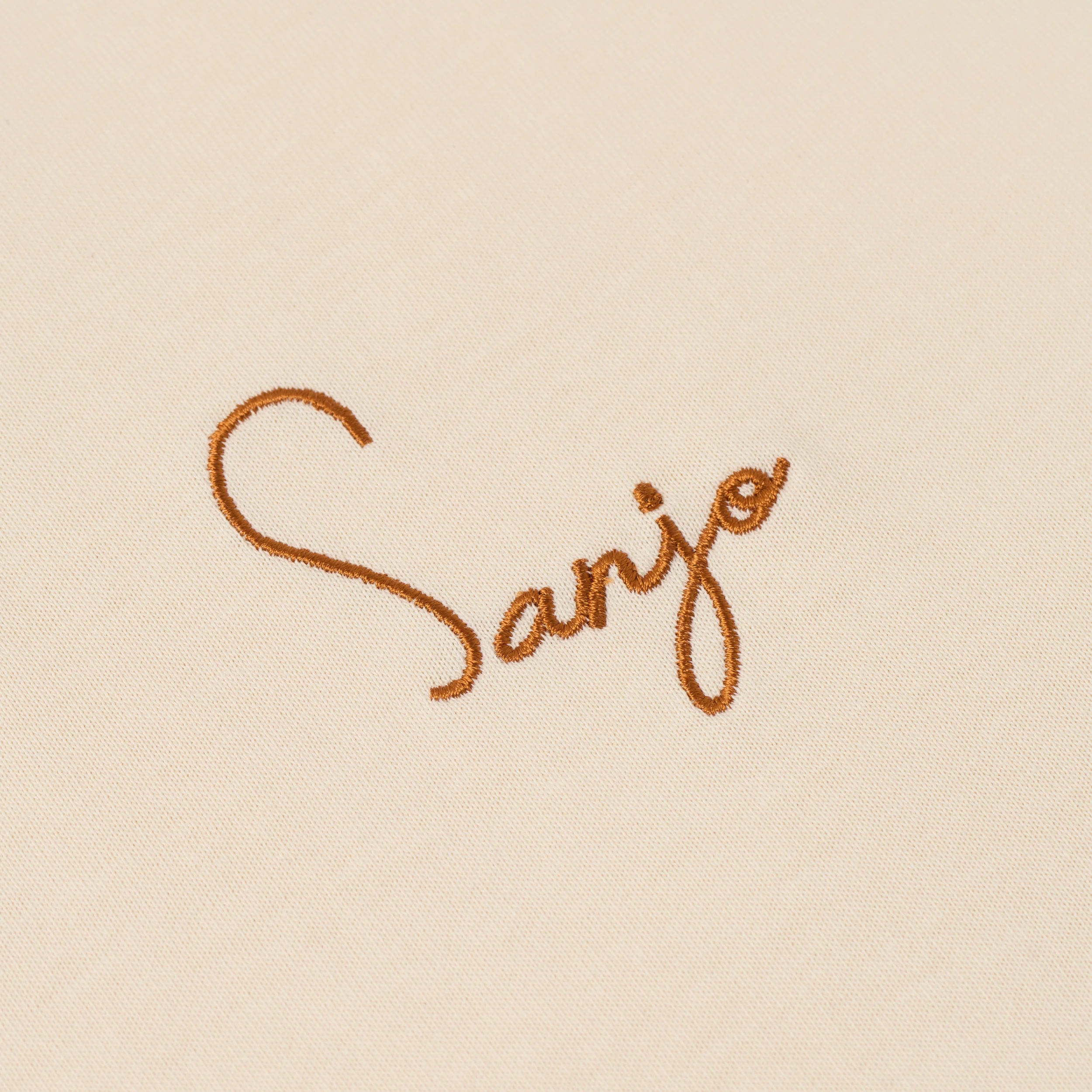 Sanjo 1954 Logo T-shirt // Ecru