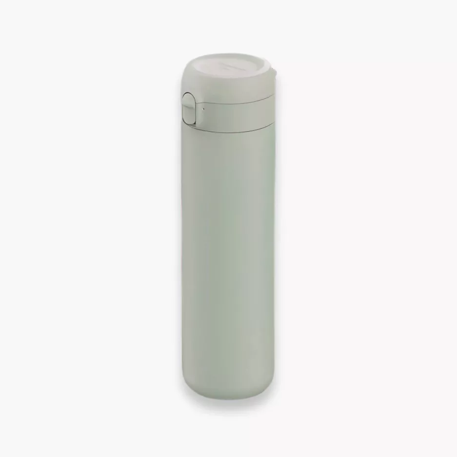 Kubek termiczny termos z zaparzaczem BERGHOFF LEO 700 ml miętowy stalowy