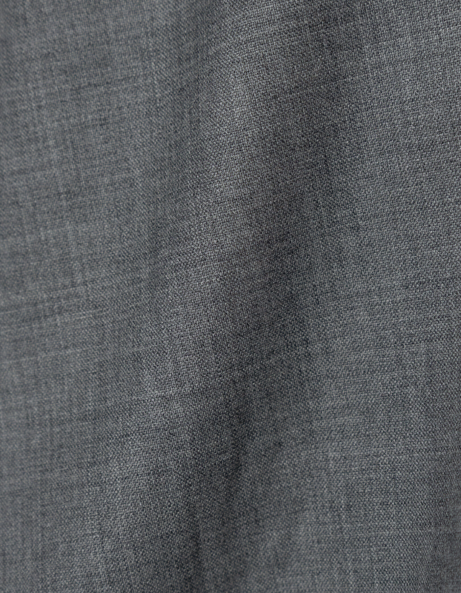 Pantalon de costume gris avec plis Homme