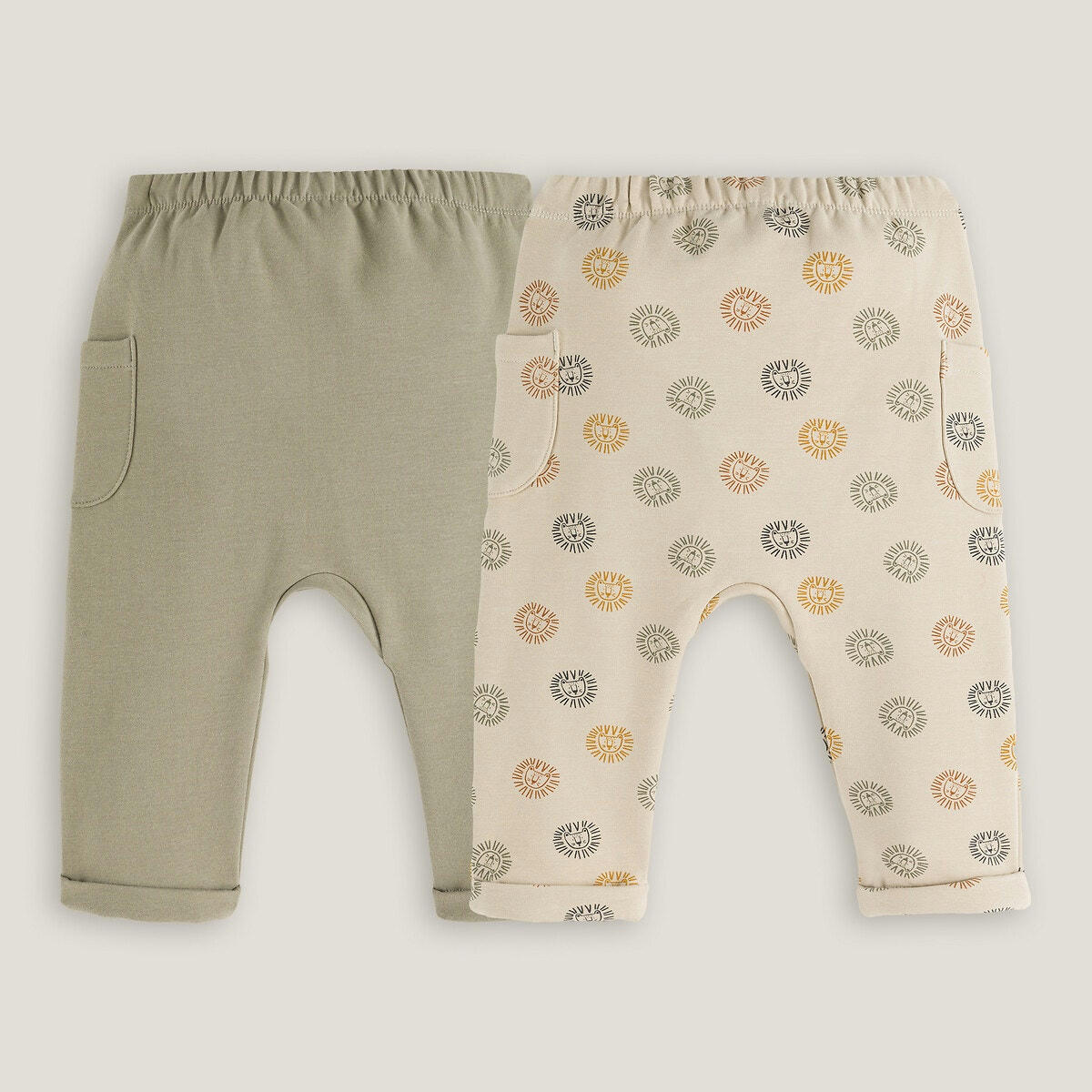 Lot de 2 sarouels en molleton
