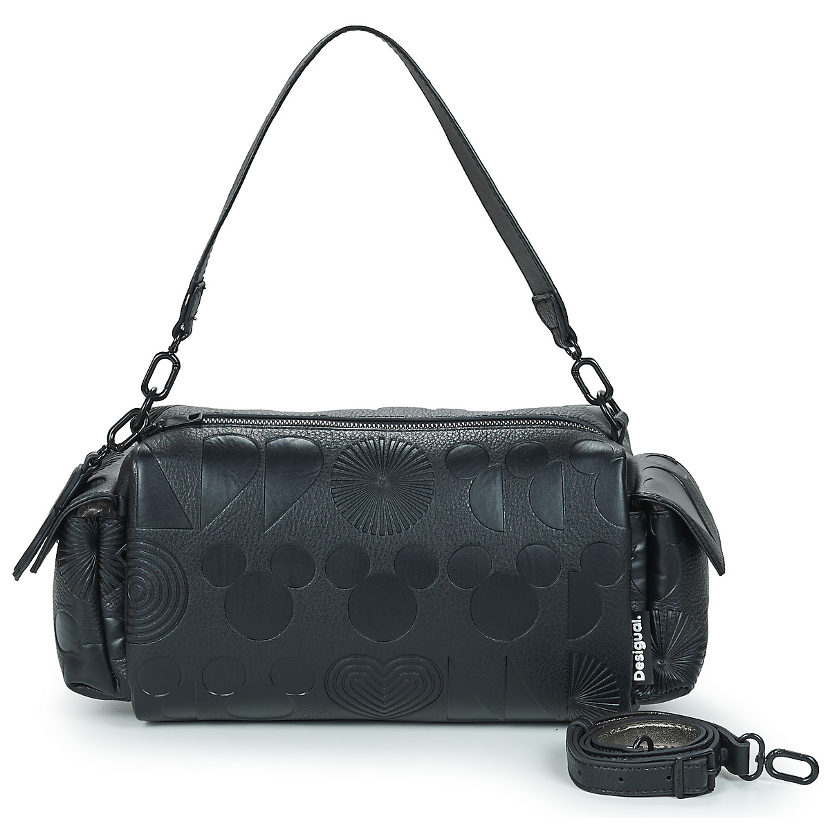 Desigual - BAG ALL MICKEY HABANA LONG - Black