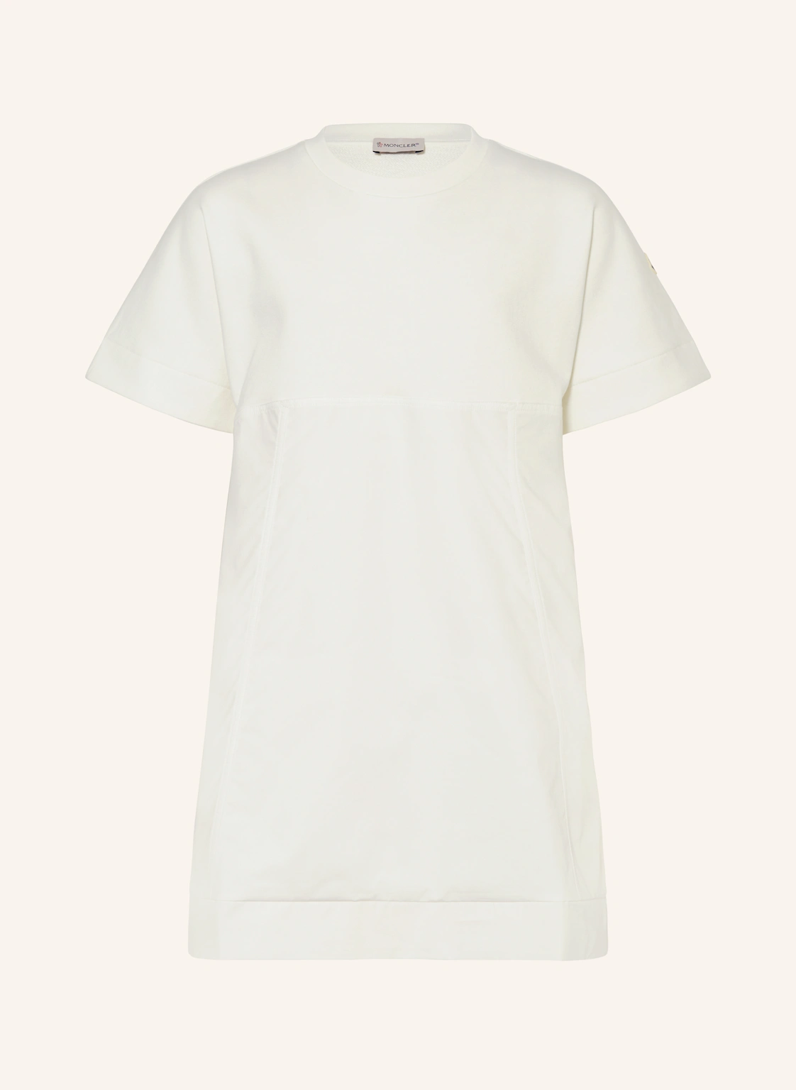 MONCLER enfant Kleid im Materialmix