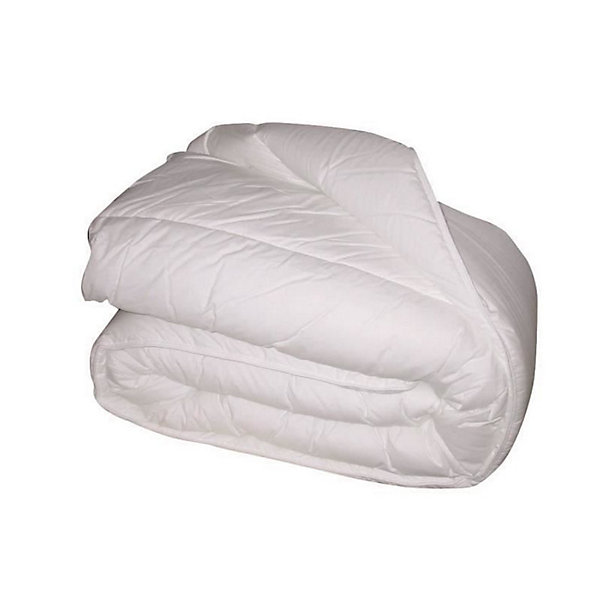 BLANREVE Couette extra chaude en microfibre - 240 x 260 cm - Blanc