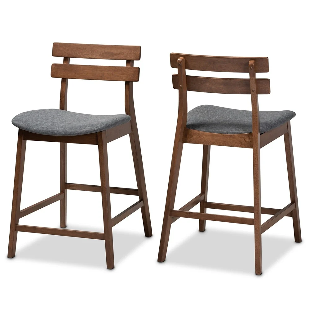 Carson Carrington Bankeryd Upholstered 2-piece Counter Stool Set