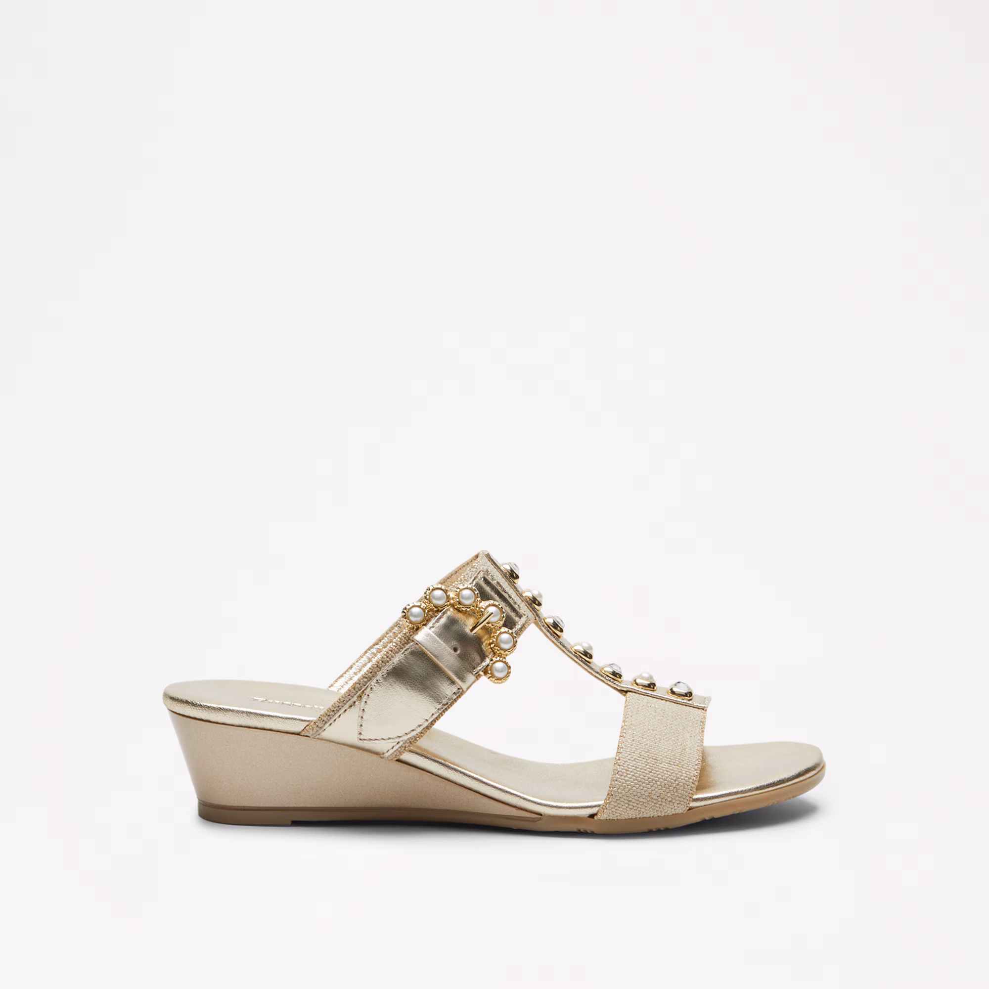 Orbit<br>Pearl Embellished Wedge