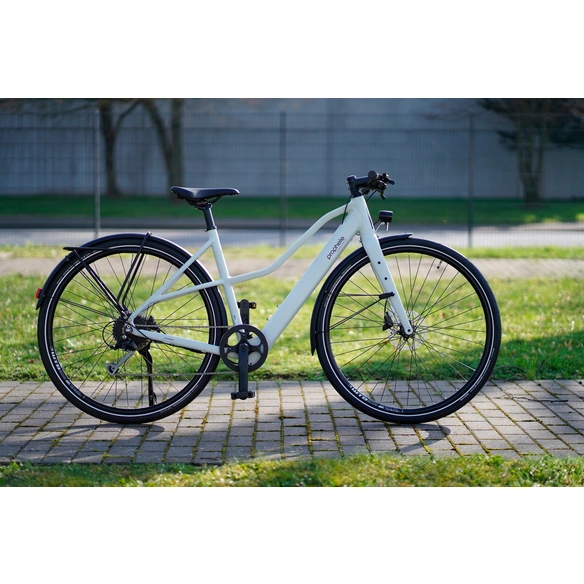 E-Bike Urbanrad »Urbanicer 2.0«, 28 Zoll, heckmotor 36 V, 9-Gang, kreideweiß