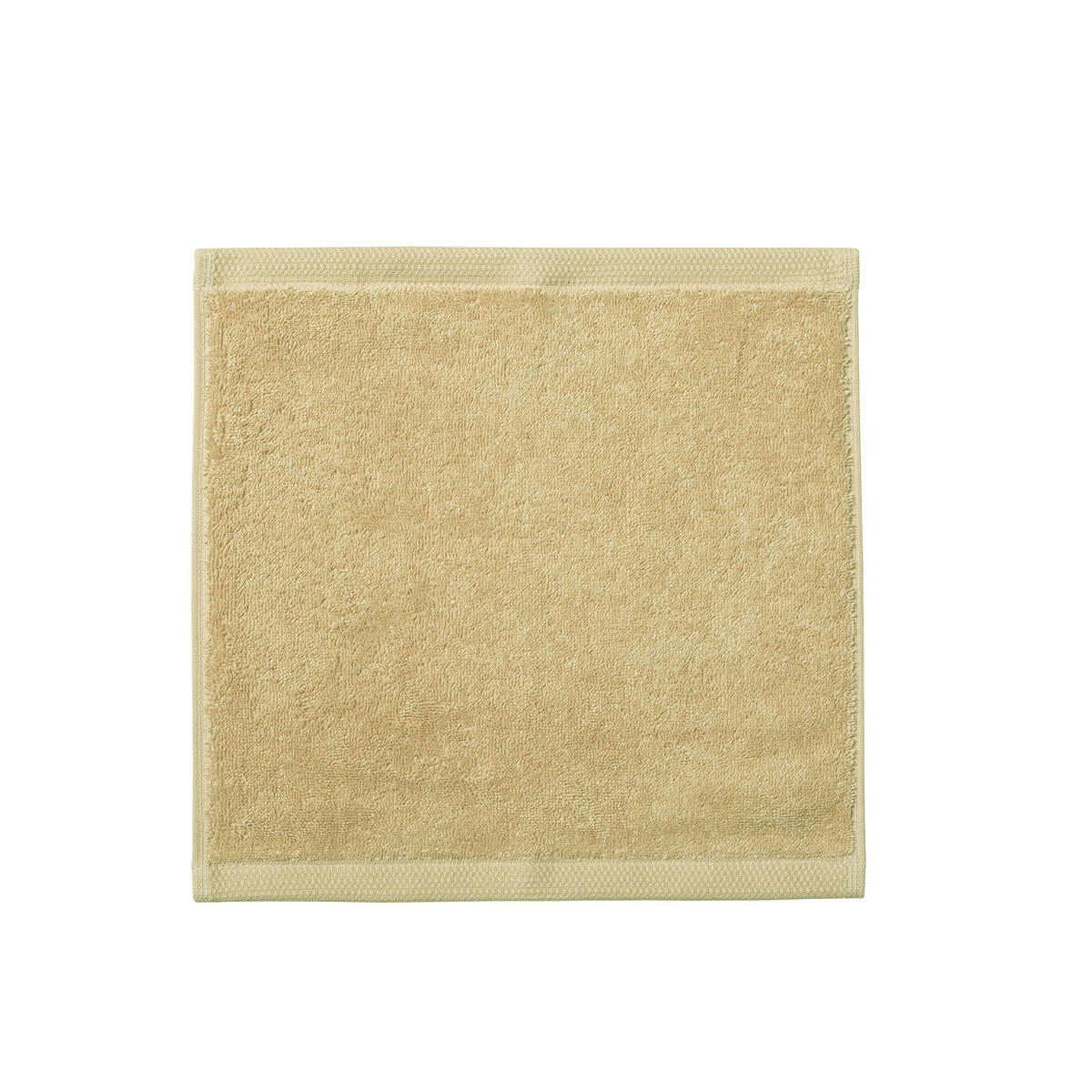 ESSENTIEL - Carré visage en jaune pollen 30x30