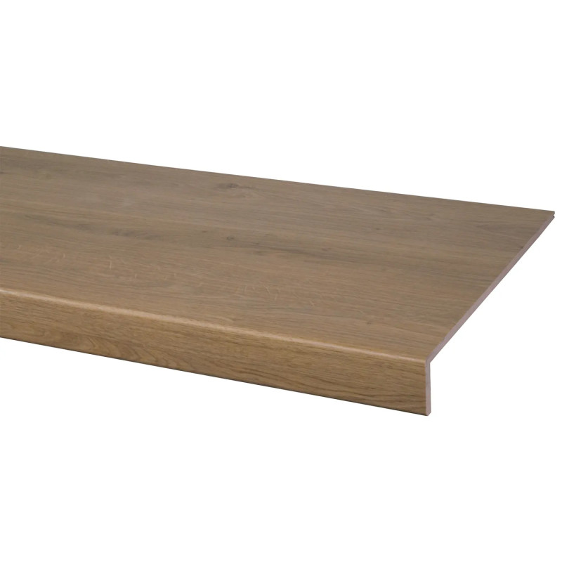 Marche stratifiée Chêne brun 130 x 38 cm CANDO