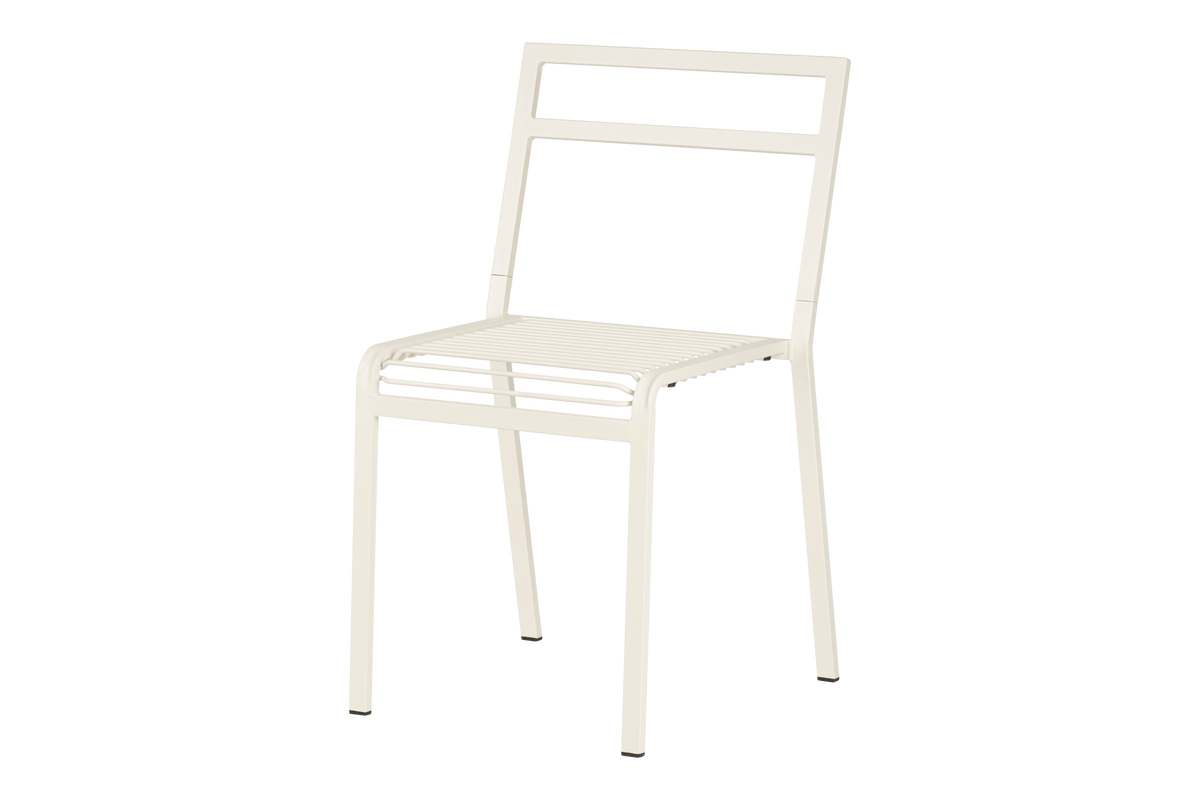 noo.ma Oto Chair - lichte stalen buitenstoel Piazza Beige