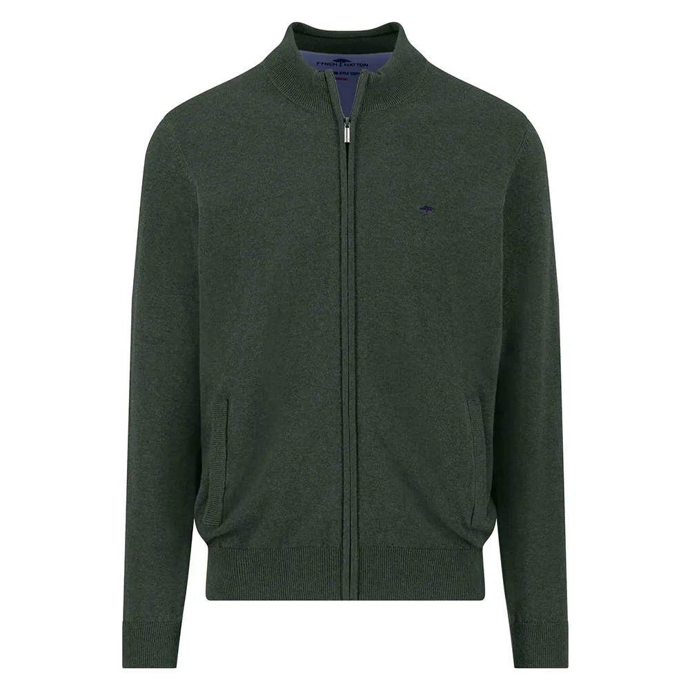 Fynch Hatton 1514212 full zip sweater