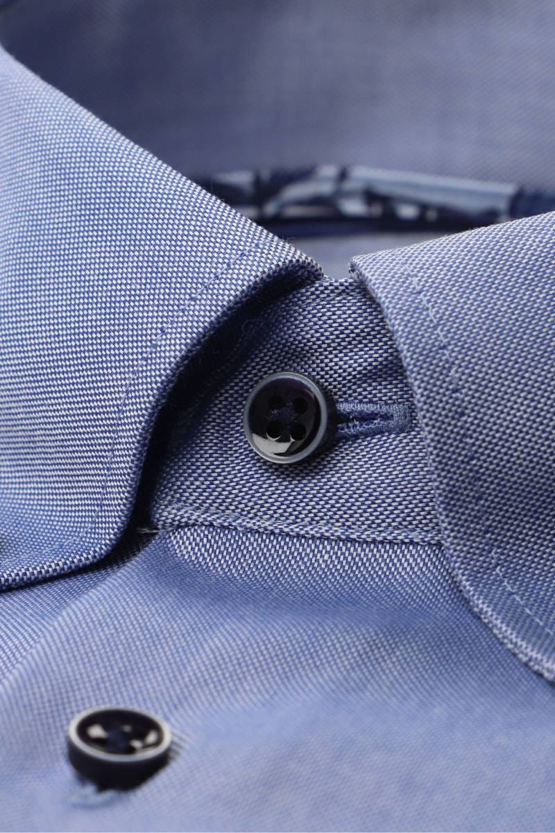 ETERNA Modern Fit Hemd blau, Einfarbig