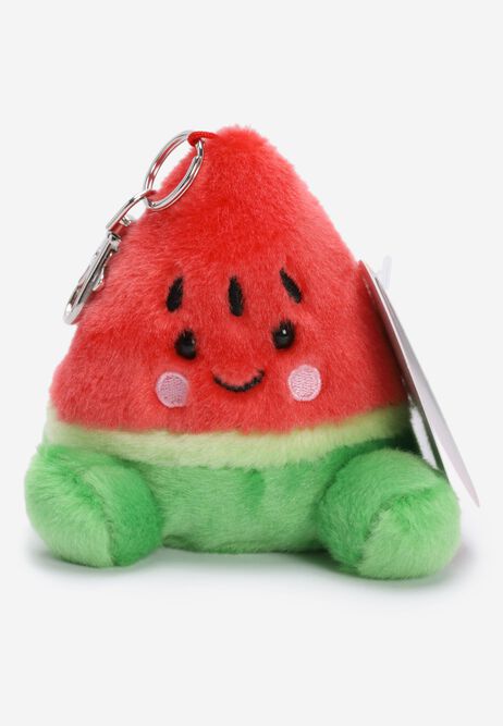 Kids Red Aurora Palm Pals Sandy Watermelon Clip-On Key Clip