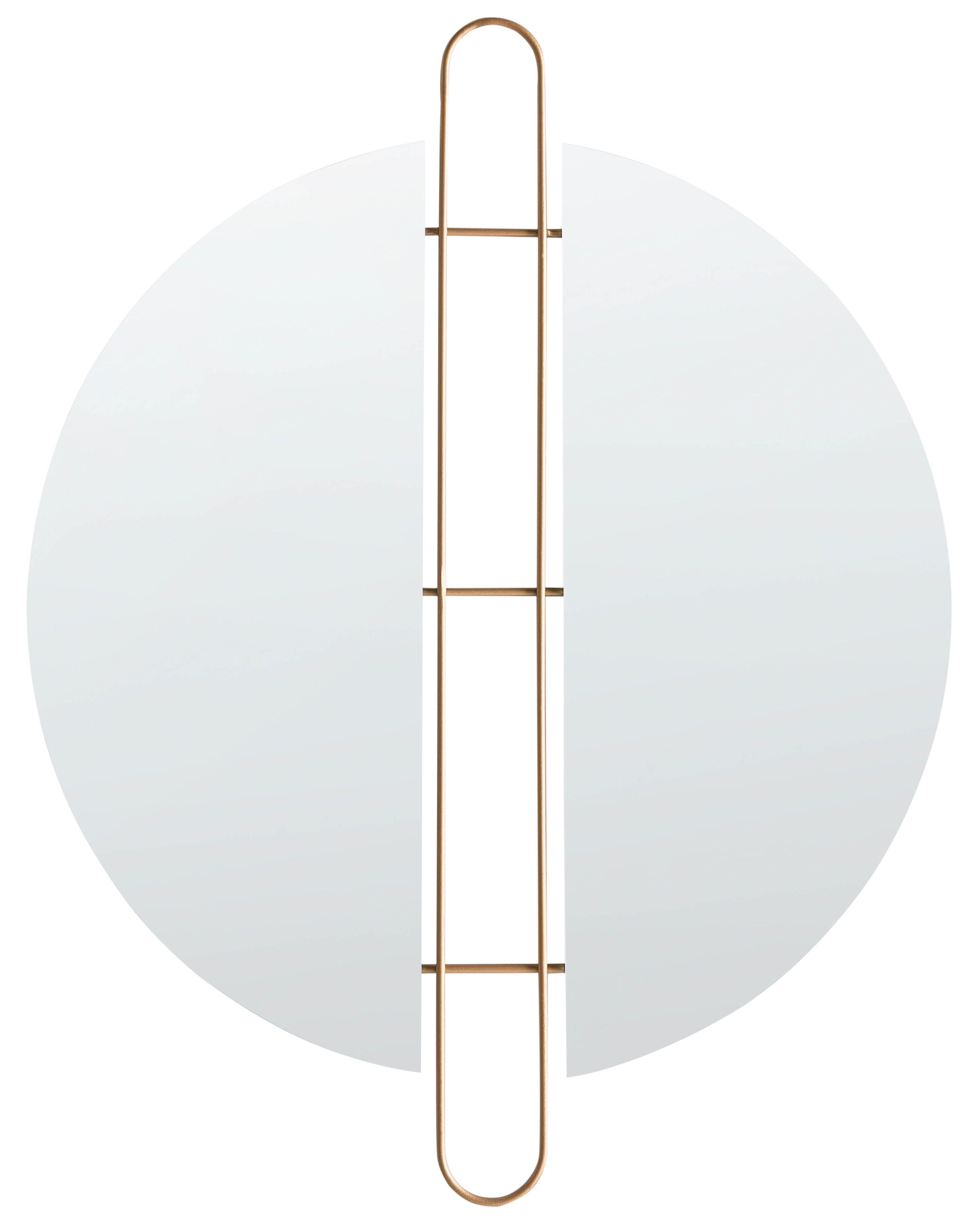 Wall Mirror ATTIN 52 cm 65 cm Gold