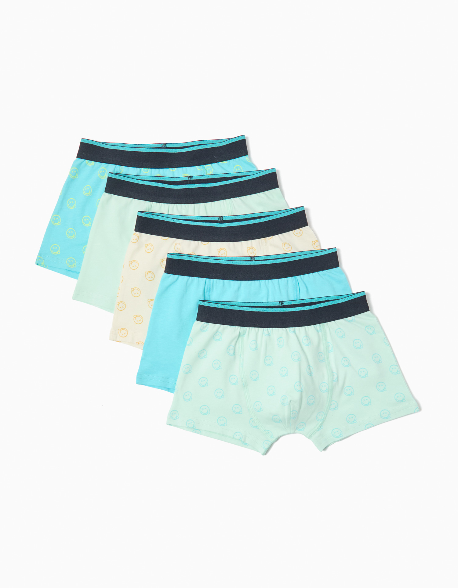 Pack 5 Boxers, Menino, Multicor