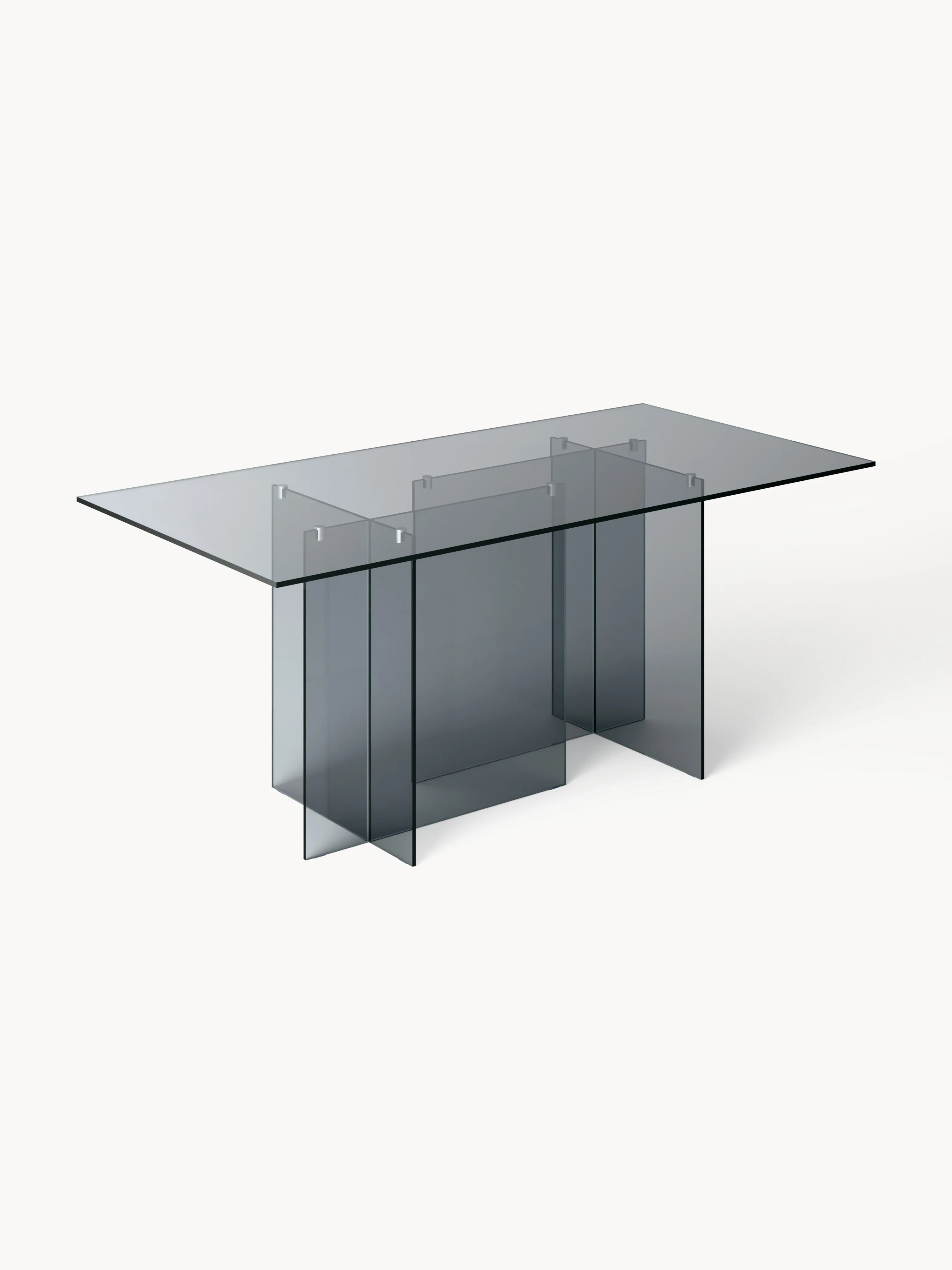 Esstisch Anouk aus Glas, 180 x 90 cm
