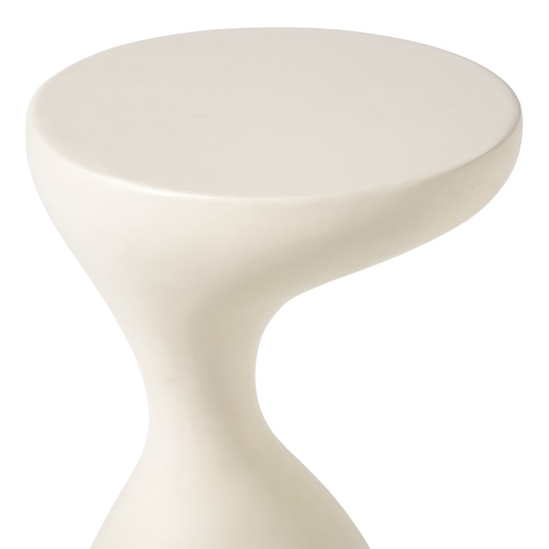 Bijzettafel organic - beige - &Oslash;34x50 cm