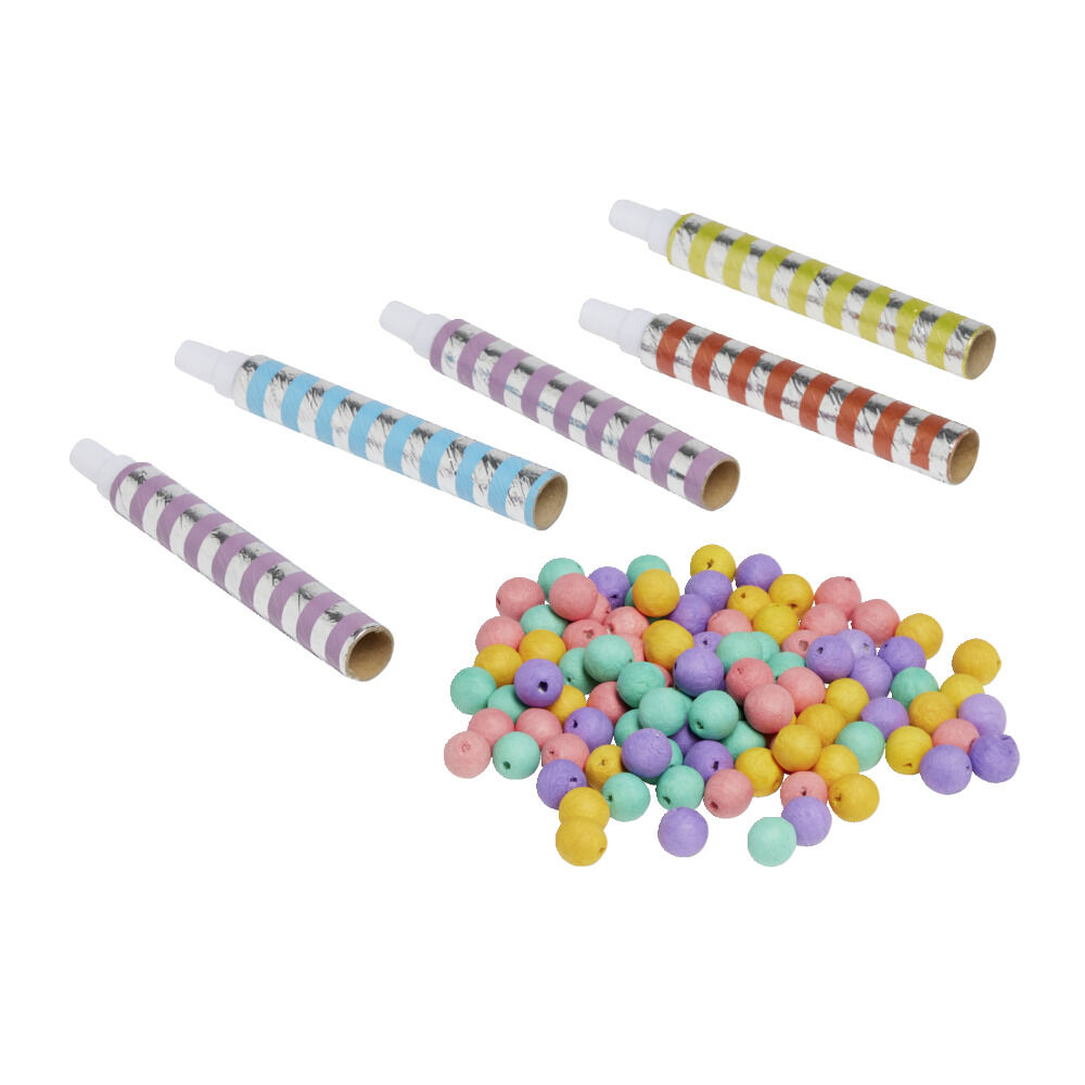 Kit sarbacane x5 avec boule papier x100
