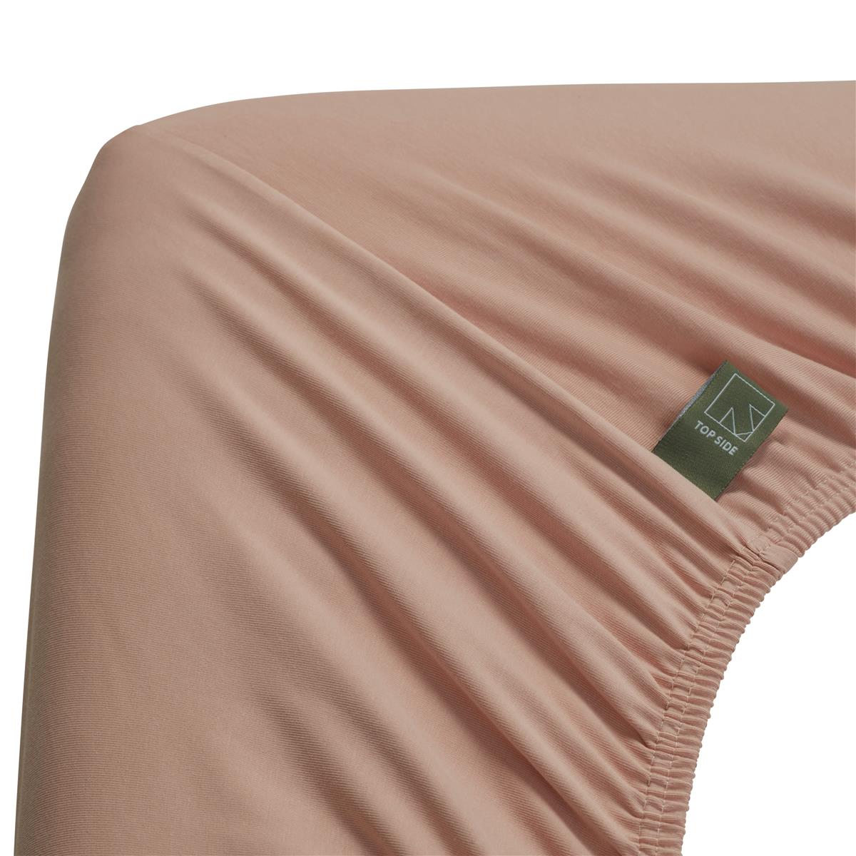 Beddinghouse Dutch Design topper hoeslaken Organic Lycra TD - 160x220 cm - nude