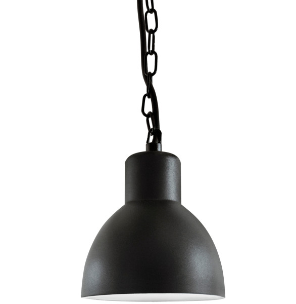 Lampa sufitowa zewnętrzna ARNE czarny mat 1 x E27 x 10W IP44 Polux