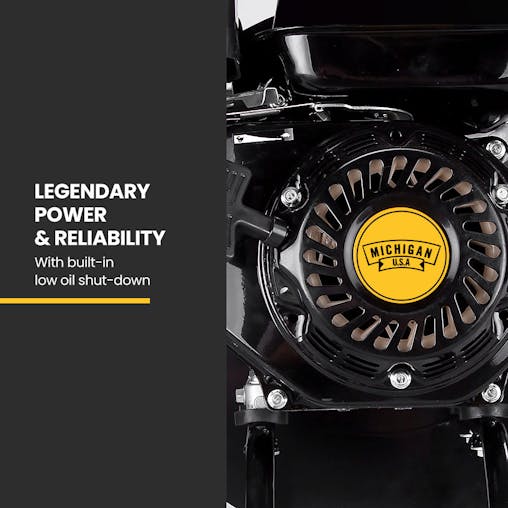 NNEMB 6HP 212cc Petrol Wood Chipper Shredder Mulcher