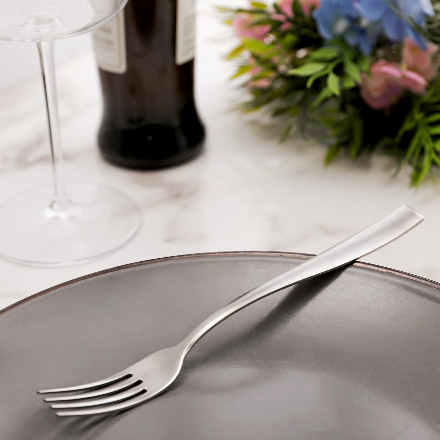 Forchetta da frutta Infinity in acciaio inox, da 18,5 cm