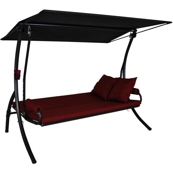 Hollywoodschaukel, 3-Sitzer, inkl. Auflagen