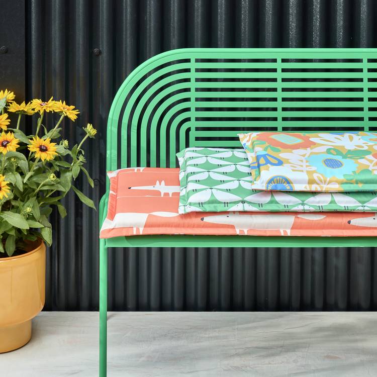 Habitat x Scion Kukkia Garden Bench Cushion