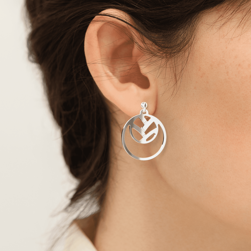Boucles d'oreilles Tresse