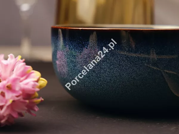 Komplet talerzy na 6 osób (18 el.) Altom Design - Reactive Navy Blue