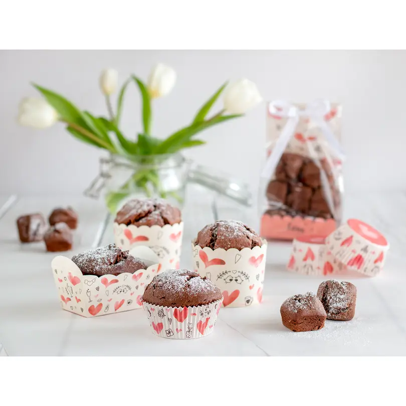Muffinform 12er-Set Sweet Love