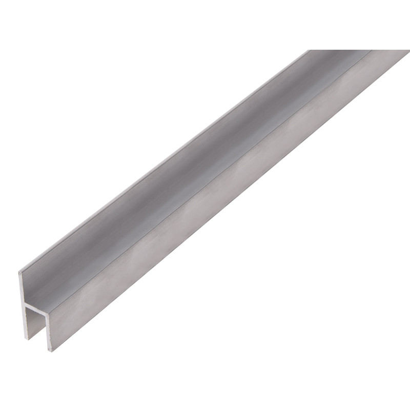 Profilé chaise en aluminium 26 x 11 x 1,5 x 8 mm 2 m ALBERTS